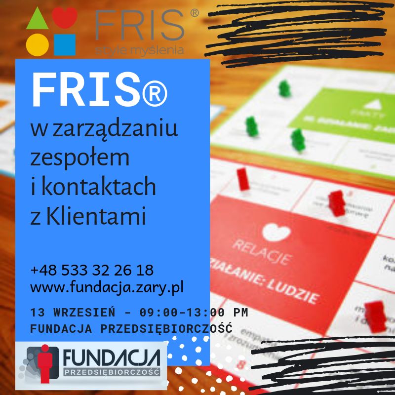 FRIS® w zarządzaniu zespołem i kontaktach z klientem – warsztaty